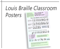 Louis Braille Classroom Posters
