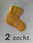 embossed socks image